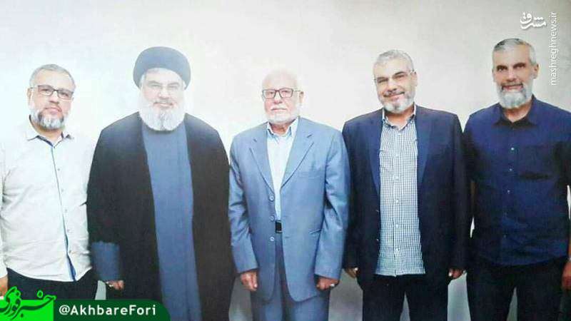 جدیدترین تصویر دبیر کل حزب الله لبنان سید حسن نصرالله در میان پدر و برادران خود